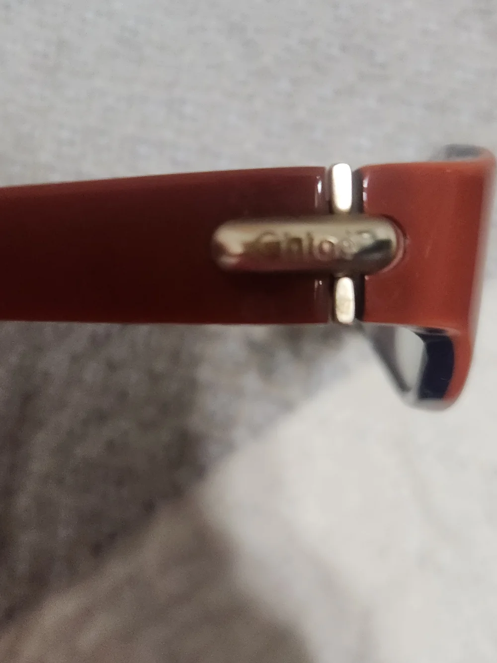 Women's Rectangular Reading Glasses in Burgundy